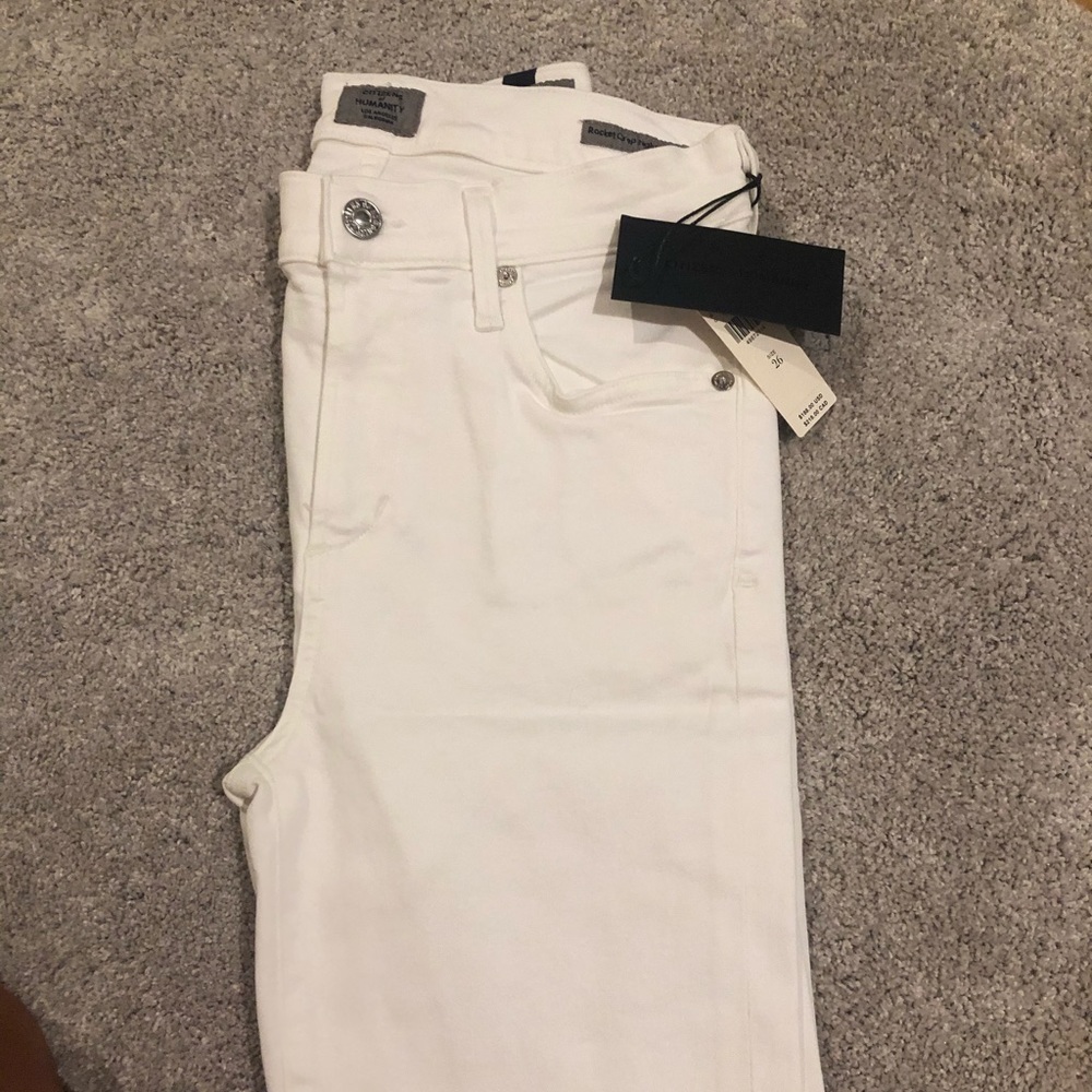 Citizens of Humanity Rocket Crop White Jeans